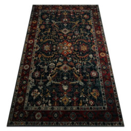 RugsX Wool Carpet Polonia Verano Ornament, Frame Navy Blue 200X300 Cm - thumbnail 4