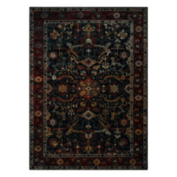 RugsX Wool Carpet Polonia Verano Ornament, Frame Navy Blue 200X300 Cm - thumbnail 2