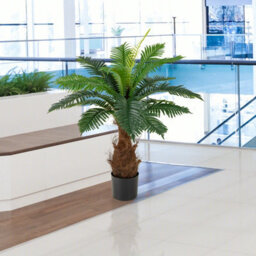 Gainoom Artificial Cycas Tree 106 Cm Palm Paradise Plant W/ Wide Stable Pot - thumbnail 3