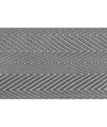 50mm Slat Light Grey Real Wood Venetian Blind With Tapes 120Cm Drop 150Cm Wide - thumbnail 5