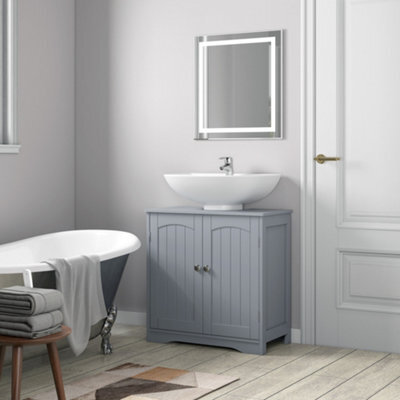 Mcc Direct Undersink Bathroom Cabinet With Shelves Colarado Grey - image 1