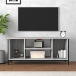 Berkfield Tv Cabinet Grey Sonoma 102X35X45 Cm Engineered Wood - thumbnail 3