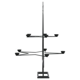Berkfield Metal Christmas Tree For Decoration Black 75 Cm - thumbnail 5