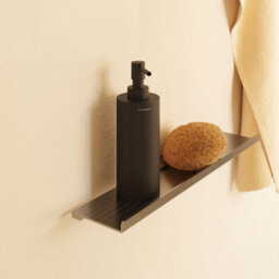 Cosmic Soap Dispenser, 240 Ml Capacity,  Black, Anti-Corrosion, Architect S+ Collection - thumbnail 1