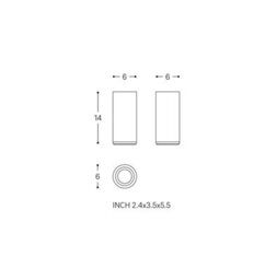 Cosmic Toothbrush Holder, Mustard, Logic Collection - thumbnail 5