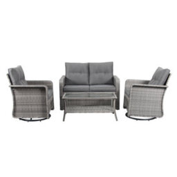 Outdoor Living (NW) Ltd The Leigh 4 Seat Rattan Sofa Lounge Set - thumbnail 3