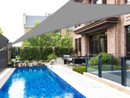 Grey 2X2X2M Triangular Oxford Shade Sail Waterproof Uv Resistant - thumbnail 7