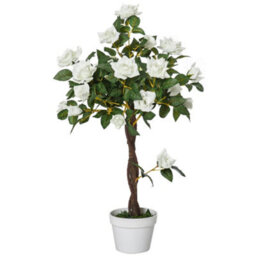 Artificial Tree, Artificial Plant In A Cement Pot - thumbnail 1