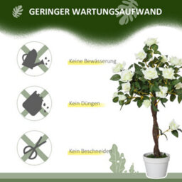 Artificial Tree, Artificial Plant In A Cement Pot - thumbnail 7