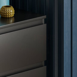 Lassic Vida Designs Denver Black 6 Drawer Chest (H)770mm (W)1200mm (D)400mm - thumbnail 5