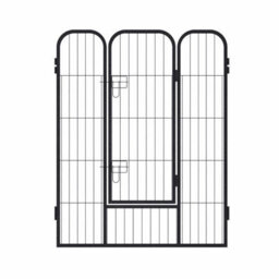 Sundaze Dog Playpen 8 Panel Foldable Cat Puppy Exercise Pen Heavy-Duty Pet Fence 80Cm H X 80Cm W - thumbnail 3