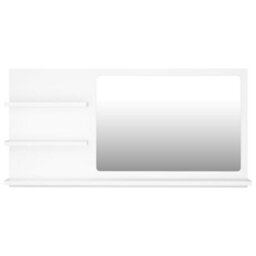 Vidaxl Bathroom Mirror White 90X10.5X45 Cm Engineered Wood - thumbnail 5