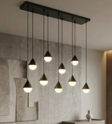 Emibig Lighting Emibig Giro Pendant Lamp 9 X G9 Black - thumbnail 3