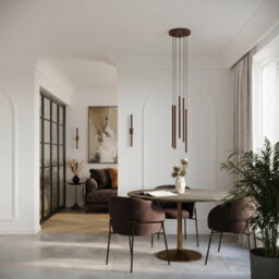 Sollux Lighting Pastelo Steel Brown 3 Lights Modern Pendant Lamps - thumbnail 7