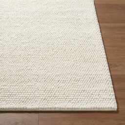 Livabliss Hazar-Hand Woven Ivory Cream Beige Wool Global Living Dining Bedroom Rug 185 X 275 Cm Easy Care, Non Shedding - thumbnail 5
