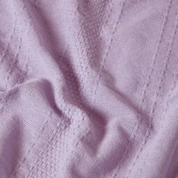 Homescapes Kashi Lilac Cotton Throw With Tassels 225 X 360 Cm - thumbnail 4