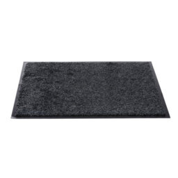 Sentry Barrington Cotton Washable Mat 16 X 24'' Charcoal One Colour (One Size) - thumbnail 1