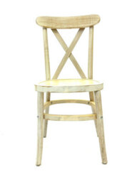 Farmhouse Limewash Crossback Chairs, Farmhouse Limewash Dining Chair Be Furniture - thumbnail 3
