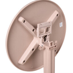 Wyld And Coco Beige Round Bistro Table 60Cm - Flip-Top Foldable Balcony Table For Two - thumbnail 7