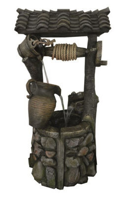 Outdoor Living UK Aqua Creations Extra Large Well Mains Plugin Powered Water Feature - image 1