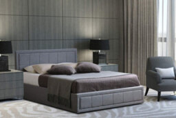 Home Treats Ottoman Bed Frame King Size Storage Bed With Mattress Pocket Sprung & Memory Foam - thumbnail 2