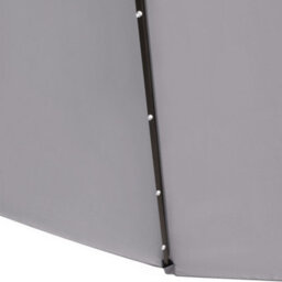 Sundaze 3M Grey Hanging Banana Cantilever Parasol Umbrella With Led Lights, Base Weights & Cover - thumbnail 6