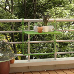 Walplus Balcony Table Green 60X40 Cm Steel - thumbnail 1