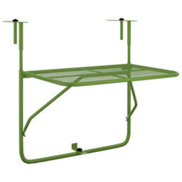 Walplus Balcony Table Green 60X40 Cm Steel - thumbnail 2