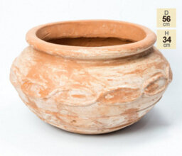 Primrose Garden Decorative Terracotta Vase Patio Planter 56Cm - thumbnail 6