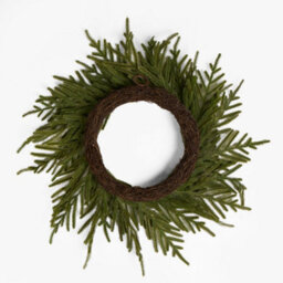 Ohs Christmas Fir Greenery Artificial Wreath Flower Foliage Festive Home Decor - thumbnail 6