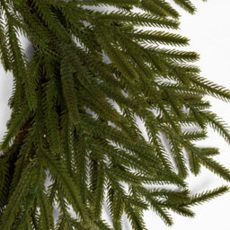 Ohs Christmas Fir Greenery Artificial Wreath Flower Foliage Festive Home Decor - thumbnail 4