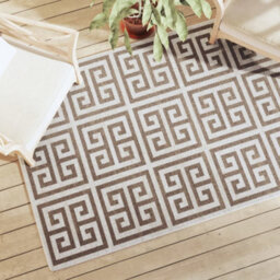 Walplus Indoor & Outdoor Rug Short Pile Multicolour 120X180 Cm Anti Slip - thumbnail 4