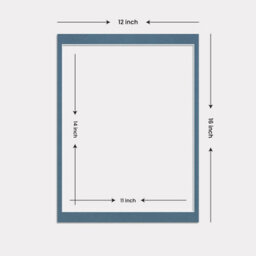 Ak Frames 12X16 Pompadour Picture Mounts To Fit 14X11 Aperture Size - Mount Board Only (No Frame Included) - thumbnail 3