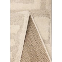 Melrose Ava Abstract Illusion Design Cream Beige Large Indoor Area Rug 160/230Cm - thumbnail 3