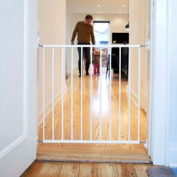 Babydan Saga White Metal Safety Gate - thumbnail 4