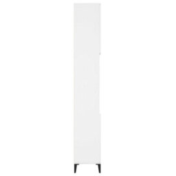 Berkfield Bathroom Cabinet White 30X30X190 Cm Engineered Wood - thumbnail 8