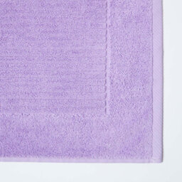 Homescapes Imperial Plain Lilac Bath Mat - thumbnail 2