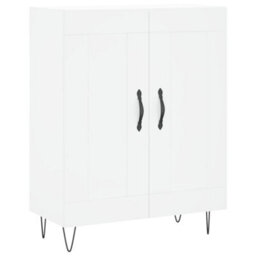 Berkfield Highboard White 69.5X34X180 Cm Engineered Wood - thumbnail 7