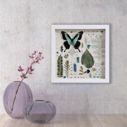 "5Pcs 3D Box Photo Frames Standing Hanging Craft Shadow Picture Frame 8 X 8"" White" - thumbnail 5