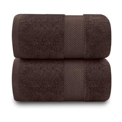 Gc Gaveno Cavailia 2Pk Miami Jumbo Bath Sheet 100X180 Camel 700 Gsm Quick Drying & Super Absorbent Jumbo Bath Sheet Set - image 1