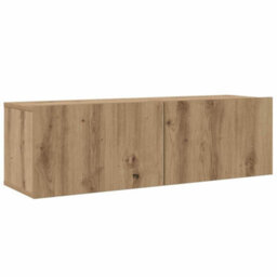 Berkfield Tv Cabinet Set 4 Pcs Artisan Oak Medium Engineered Wood - thumbnail 6