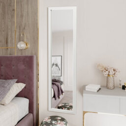 Costway Full Length Mirror Full Body Dressing Mirror Door Over The Door & Wall Hanging - thumbnail 3