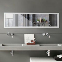 Costway Full Length Mirror Full Body Dressing Mirror Door Over The Door & Wall Hanging - thumbnail 4