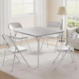 Folding Upholstered Game Table 37In 4-Person - thumbnail 5