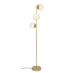 Nordlux Lilly Indoor Floor Lamp Brass Metal E14 Hand Blown Glass - Mains Powered, Ip20 - thumbnail 1