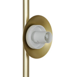 Nordlux Lilly Indoor Floor Lamp Brass Metal E14 Hand Blown Glass - Mains Powered, Ip20 - thumbnail 3