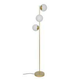 Nordlux Lilly Indoor Floor Lamp Brass Metal E14 Hand Blown Glass - Mains Powered, Ip20 - thumbnail 4