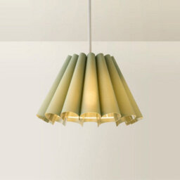 Valuelights Lauren Sage Green Fabric Pleated Scallop Edge Tapered Ceiling Floor Table Lamp Shade And Bulb (D)25Cm - thumbnail 6