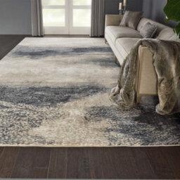 Beige Luxurious Modern Abstract Easy To Clean Rug For Bedroom & Living Room-239Cm X 320Cm - thumbnail 2