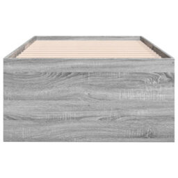 Berkfield Daybed With Drawers Without Mattress Grey Sonoma 90X190 Cm Single - thumbnail 5